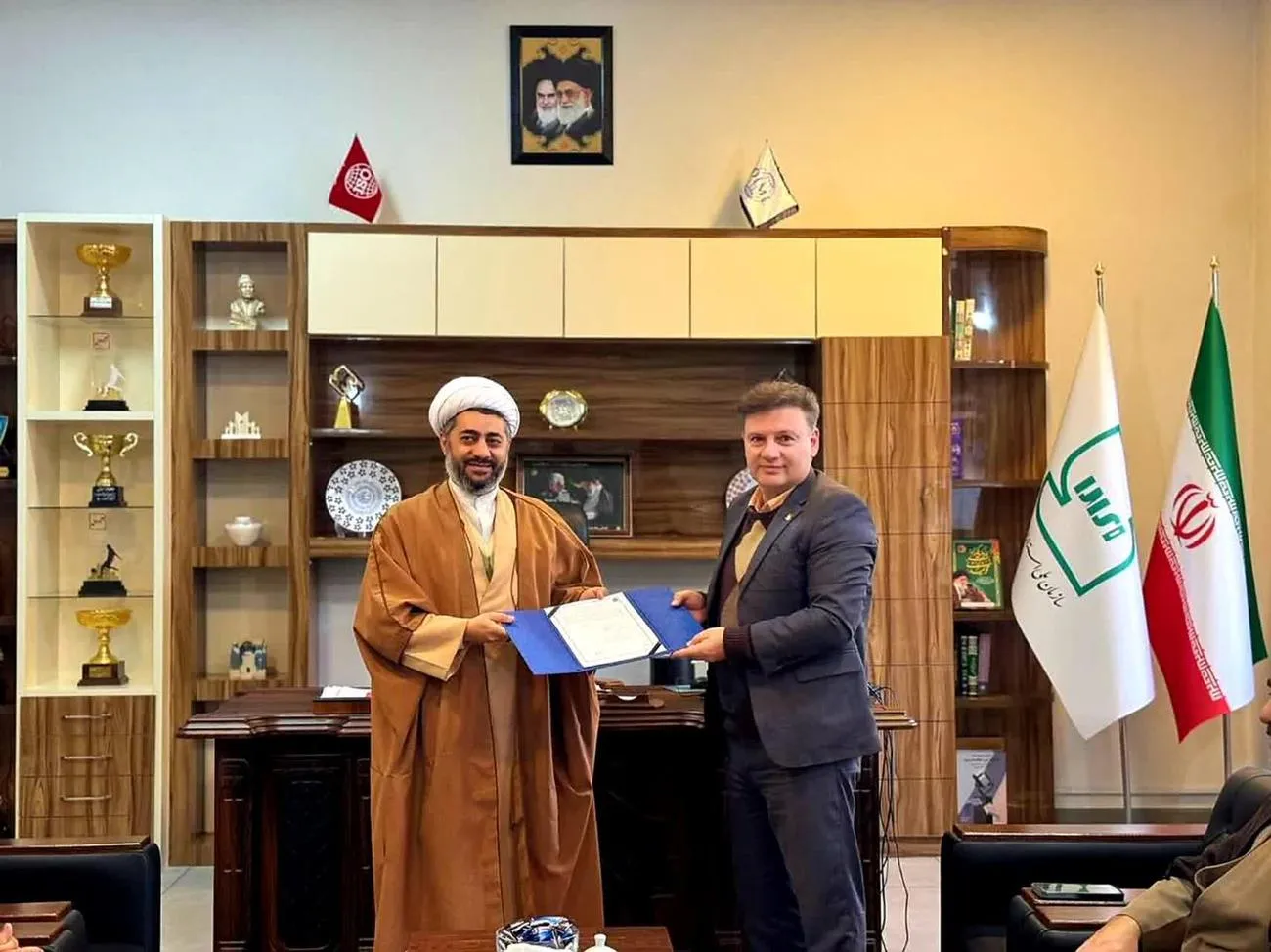 جلسه شورای اقامه نماز اداره کل استاندارد استان
