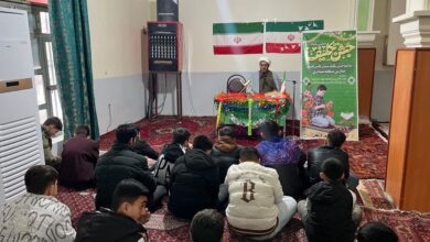 مراسم جشن تکلیف دانش آموزان منطقه عشایر