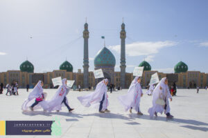 جشن تکلیف سه هزار دختر نومکلف قمی در مسجد مقدس جمکران برگزار شد