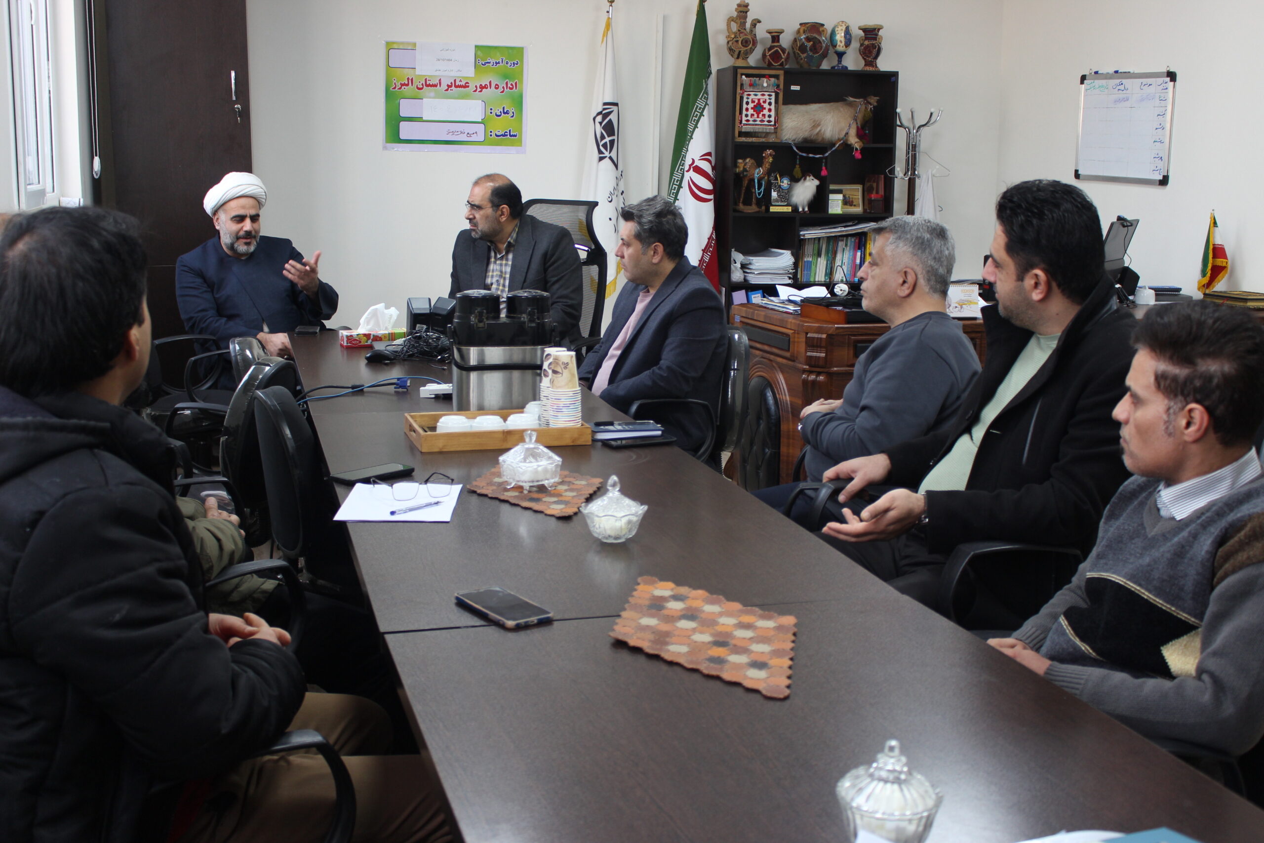 دوره آموزشی تخصصی نماز پیش از اجلاس استانی در امور عشایر استان البرز برگزار شد