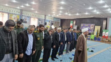 اقامه نماز وحدت بخش ادارات شهرستان بردسیر