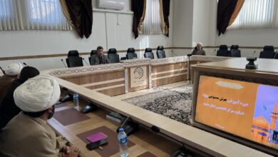 کارگاه آموزشی "هوش مصنوعی" برای اساتید مرکز تخصصی نماز مشهد برگزار شد