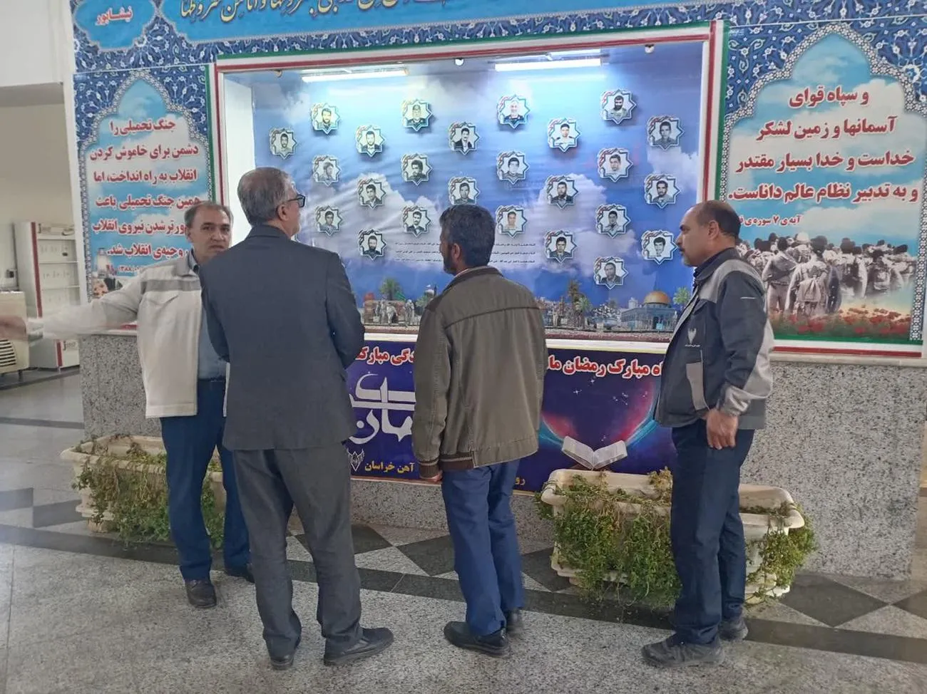 از نمازخانههای مسیر ریلی استان خراسان رضوی بازدید شد