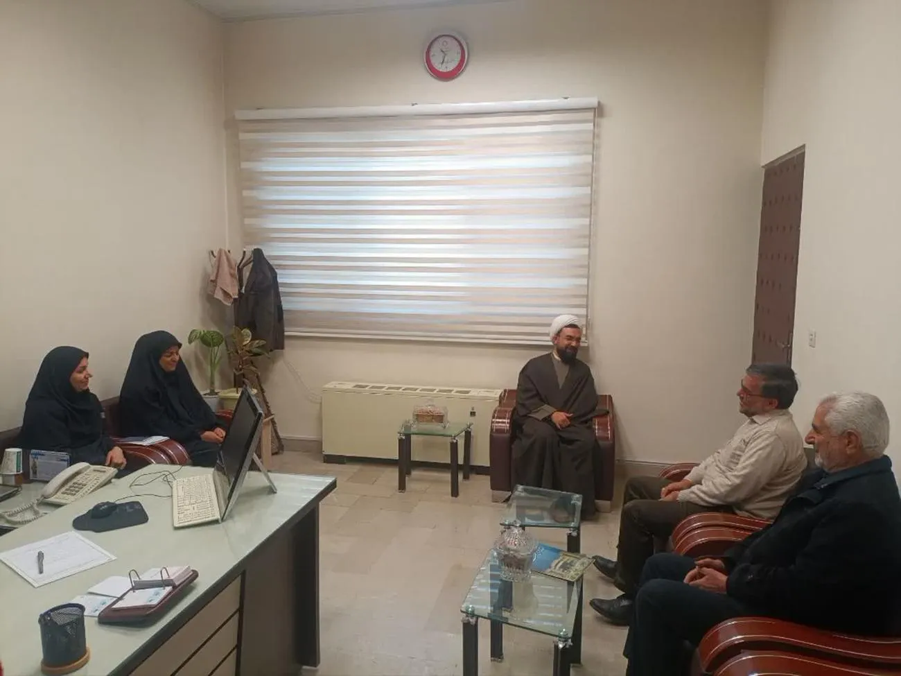 دیدار مدیر ستاد اقامه نماز استان با مدیرکل انتقال خون سمنان