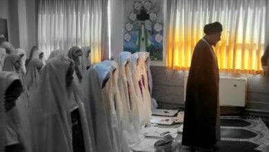 اجلاس نماز دانش آموزی ویژه ترویج فرهنگ نماز فریدن اصفهان