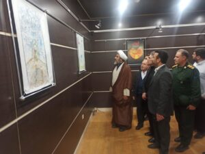 تجلیل از برگزیدگان جشنواره پوستر و تصویرسازی نماز در کوهدشت.