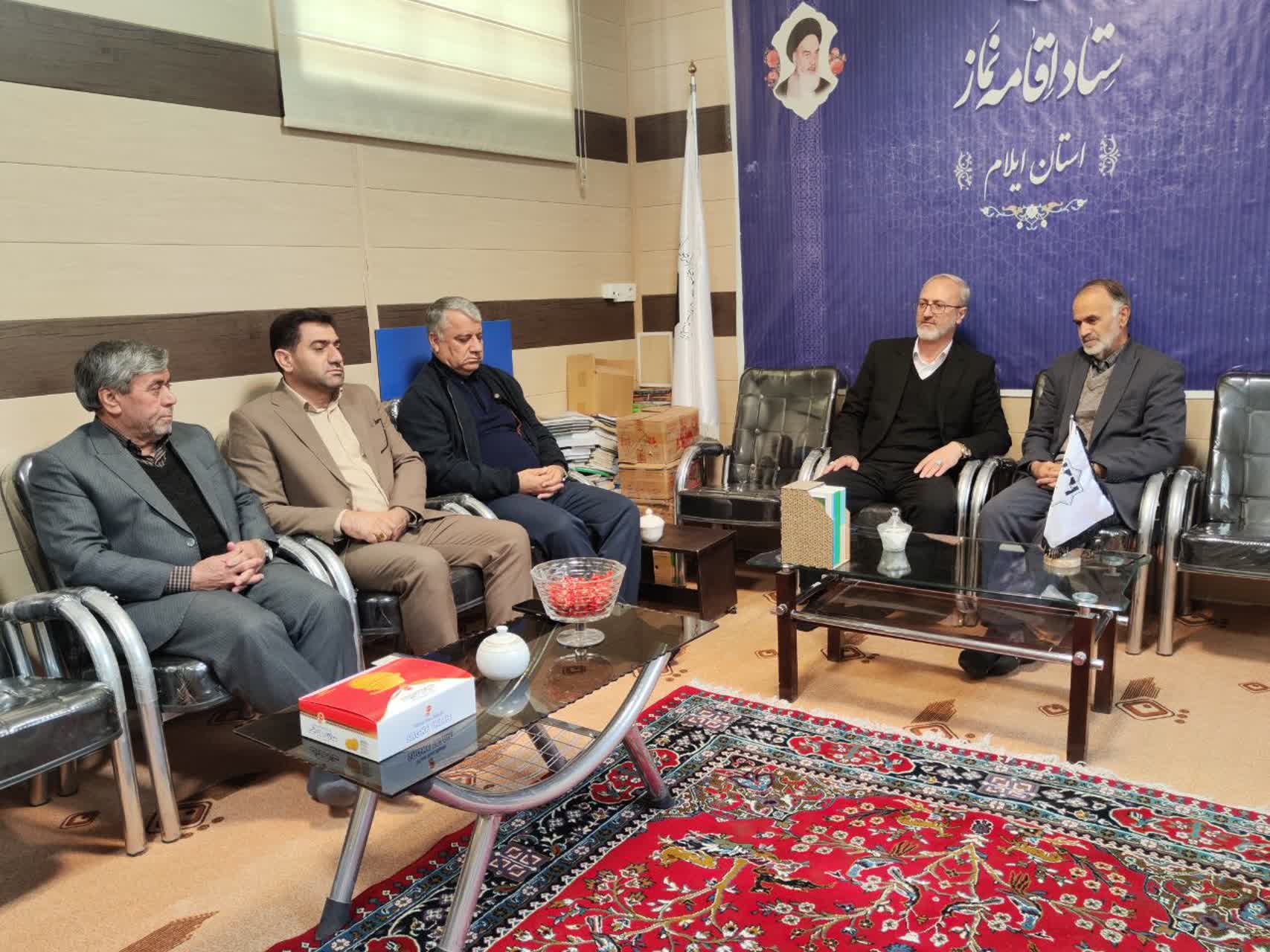 مدیرکل زندان‌های ایلام با مدیر ستاد اقامه نماز استان دیدار کرد