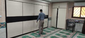 آیین غبارروبی نمازخانه ادارات و دانشگاه های قم برگزار شد