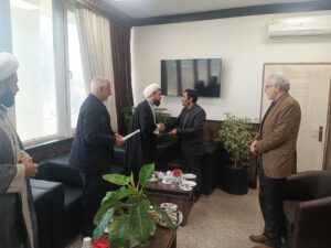 دیدار مدیر ستاد اقامه نماز استان سمنان با مدیرکل گمرک استان سمنان برگزار شد