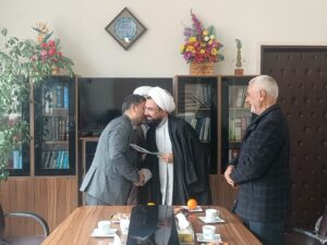 دیدار مدیر ستاد اقامه نماز استان سمنان با بازرس کل استان برگزار شد