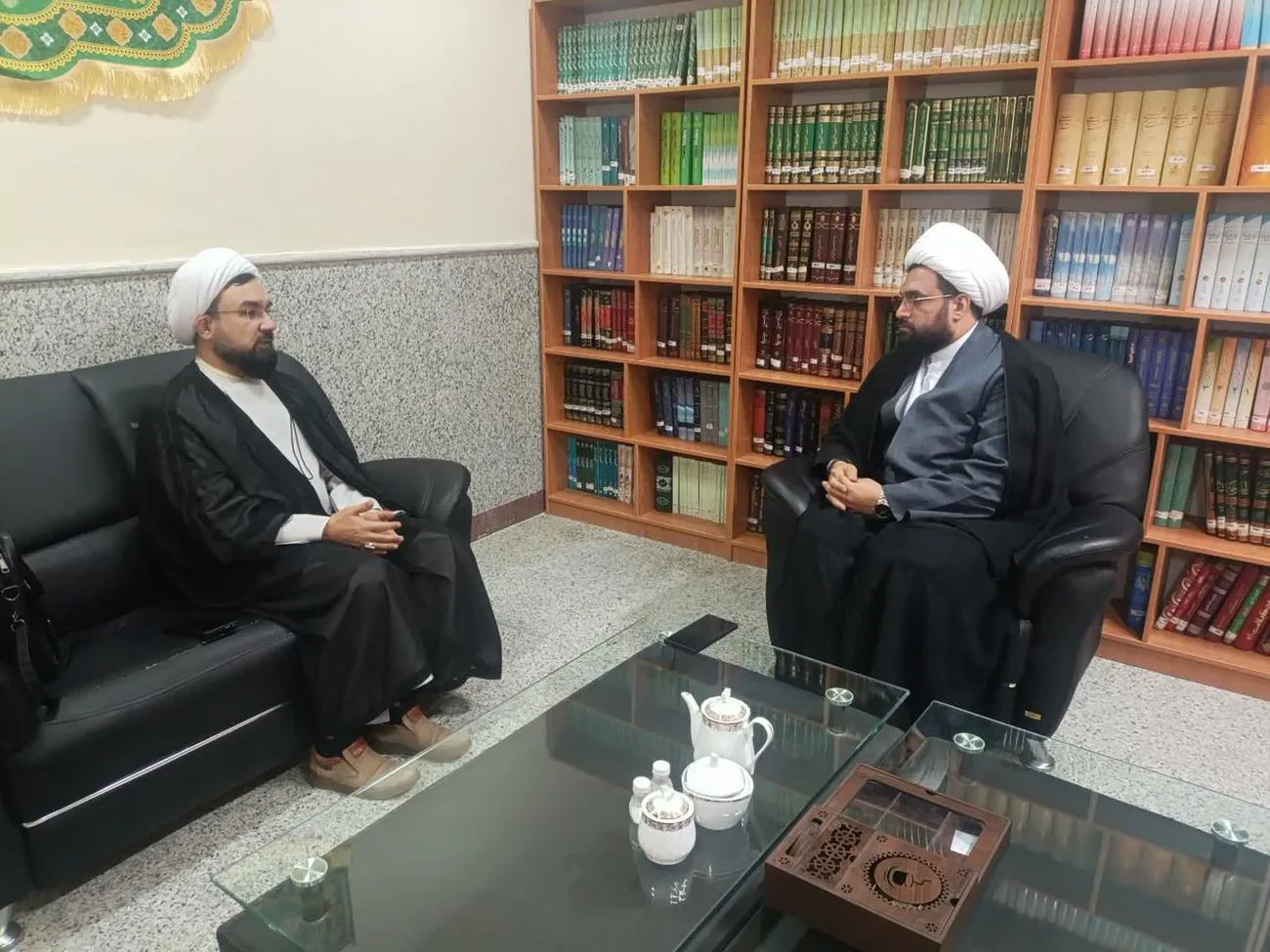 دیدار مدیر ستاد اقامه نماز استان سمنان با مدیرکل سازمان تبلیغات اسلامی استان برگزار شد