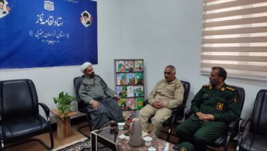 دیدار رئیس بسیج ادارات خراسان جنوبی با مدیر ستاد اقامه نماز استان