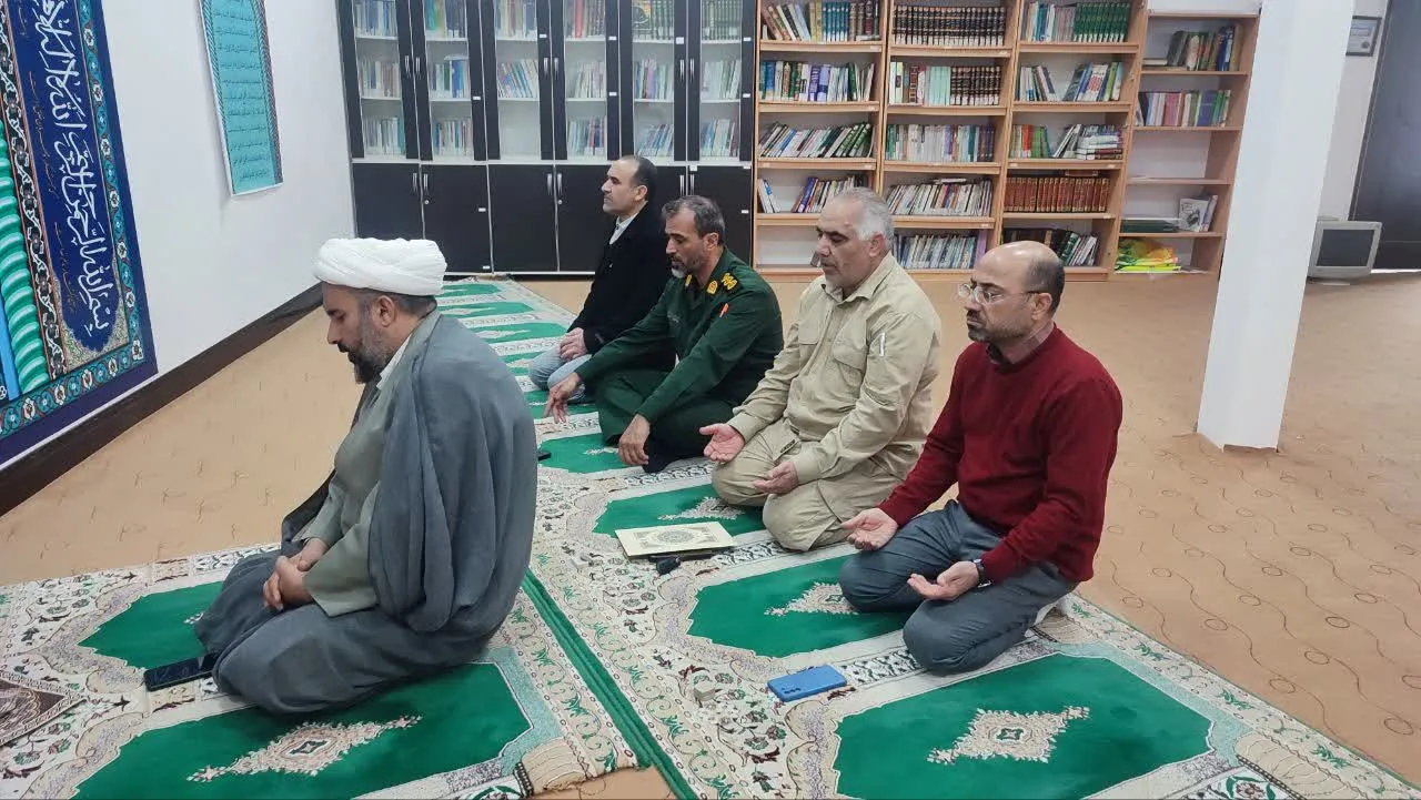 دیدار رئیس بسیج ادارات خراسان جنوبی با مدیر ستاد اقامه نماز استان