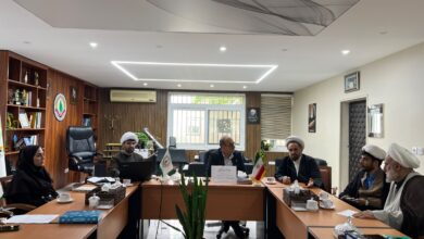 جلسه شورای اقامه نماز مرکز تحقیقات و آموزش کشاورزی و منابع طبیعی مازندران برگزار شد
