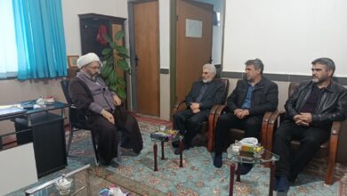 دیدار با امام جمعه نیر