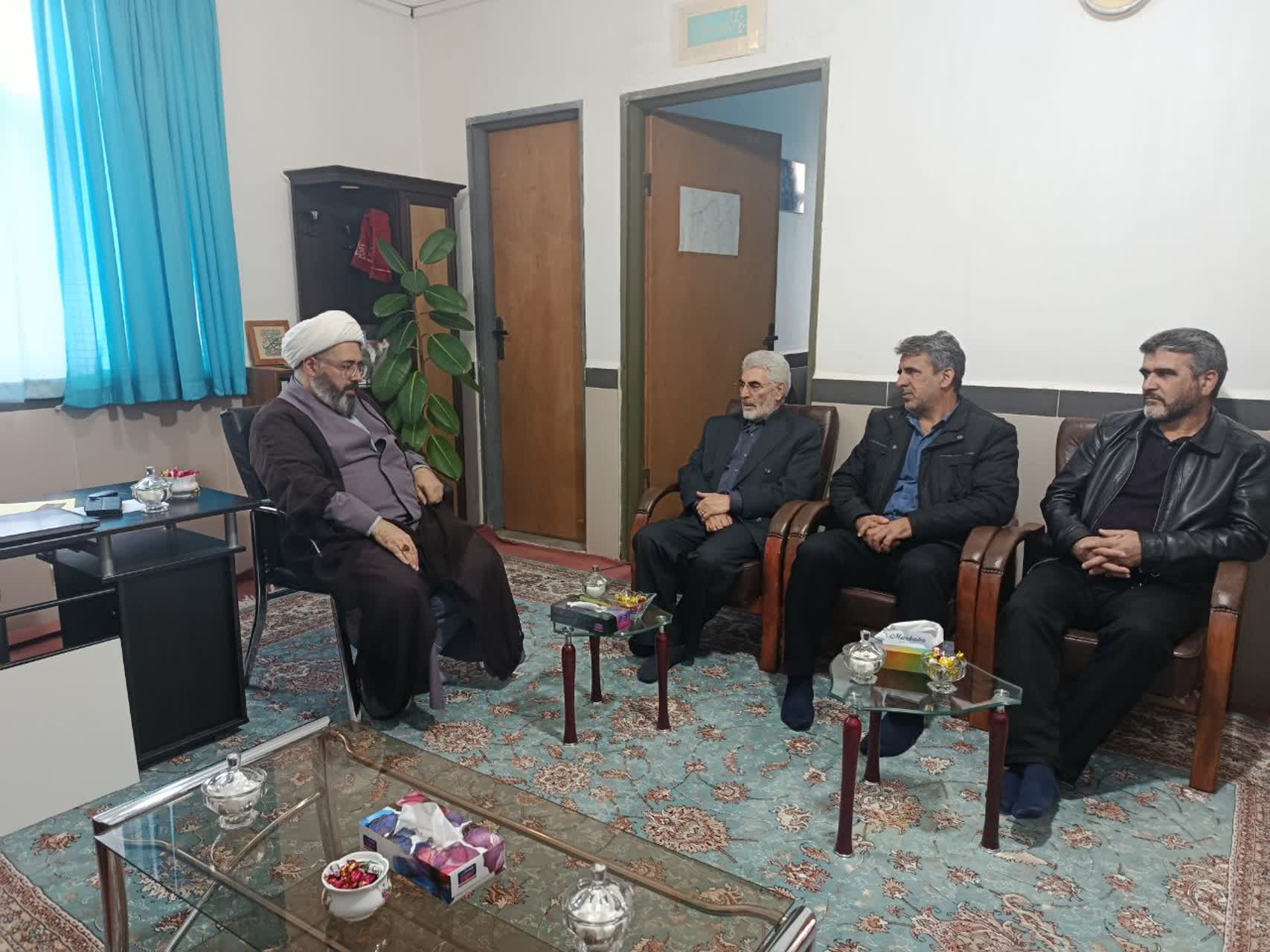 دیدار با امام جمعه نیر