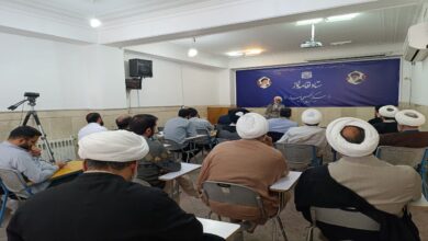 نشست تبیینی، تحلیلی مسائل روز (جنگ، آتش‌بس، مذاکره) با حضور حجت الاسلام والمسلمین حاج مهدی طائب برگزار شد.