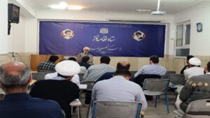 نشست تبیینی، تحلیلی مسائل روز (جنگ، آتش‌بس، مذاکره) با حضور حجت الاسلام والمسلمین حاج مهدی طائب برگزار شد.