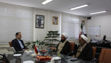 مدیر ستاد اقامه نماز با رئیس سازمان مدیریت و برنامه ریزی استان مرکزی دیدار کرد