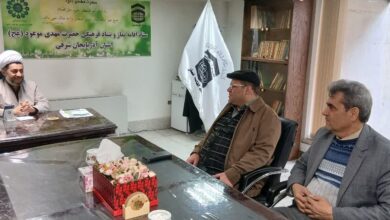 دیدار مدیر ستاداقامه نماز تبریز با مدیر روزنامه سراسری عجب شیر