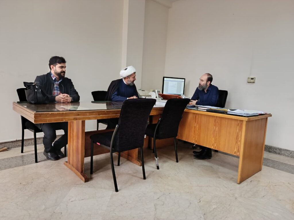 دیدار مدیر ستاد اقامه نماز با مدیر کل و معاونین صدا و سیمای مرکز زنجان