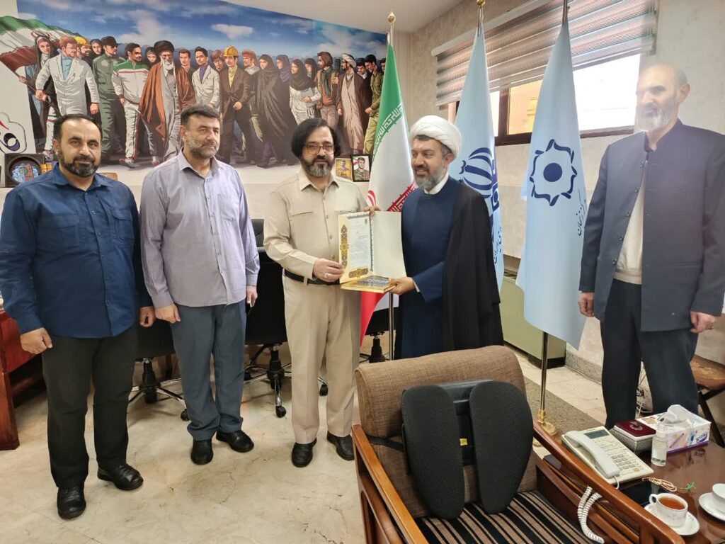 دیدار مدیر ستاد اقامه نماز با مدیر کل و معاونین صدا و سیمای مرکز زنجان