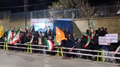 برپایی موکب «هیات نماز یاوران منتظر» در شهر همدان در ایام موسوم به جهاد ملت ایران