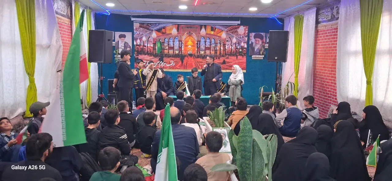 اجتماع «کودکان فیلسوف نماز» در حرم کریمه اهل‌بیت (س) به مناسبت شهادت امام صادق (ع) و اربعین شهید قائد امت