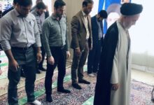 اقامه نماز وحدت بخش ادارات شهرستان رفسنجان در اداره استاندارد شهرستان