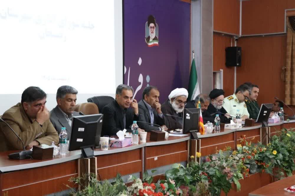 سخنرانی دبیر ستاد اقامه نماز رفسنجان در جلسه شورای اداری رفسنجان