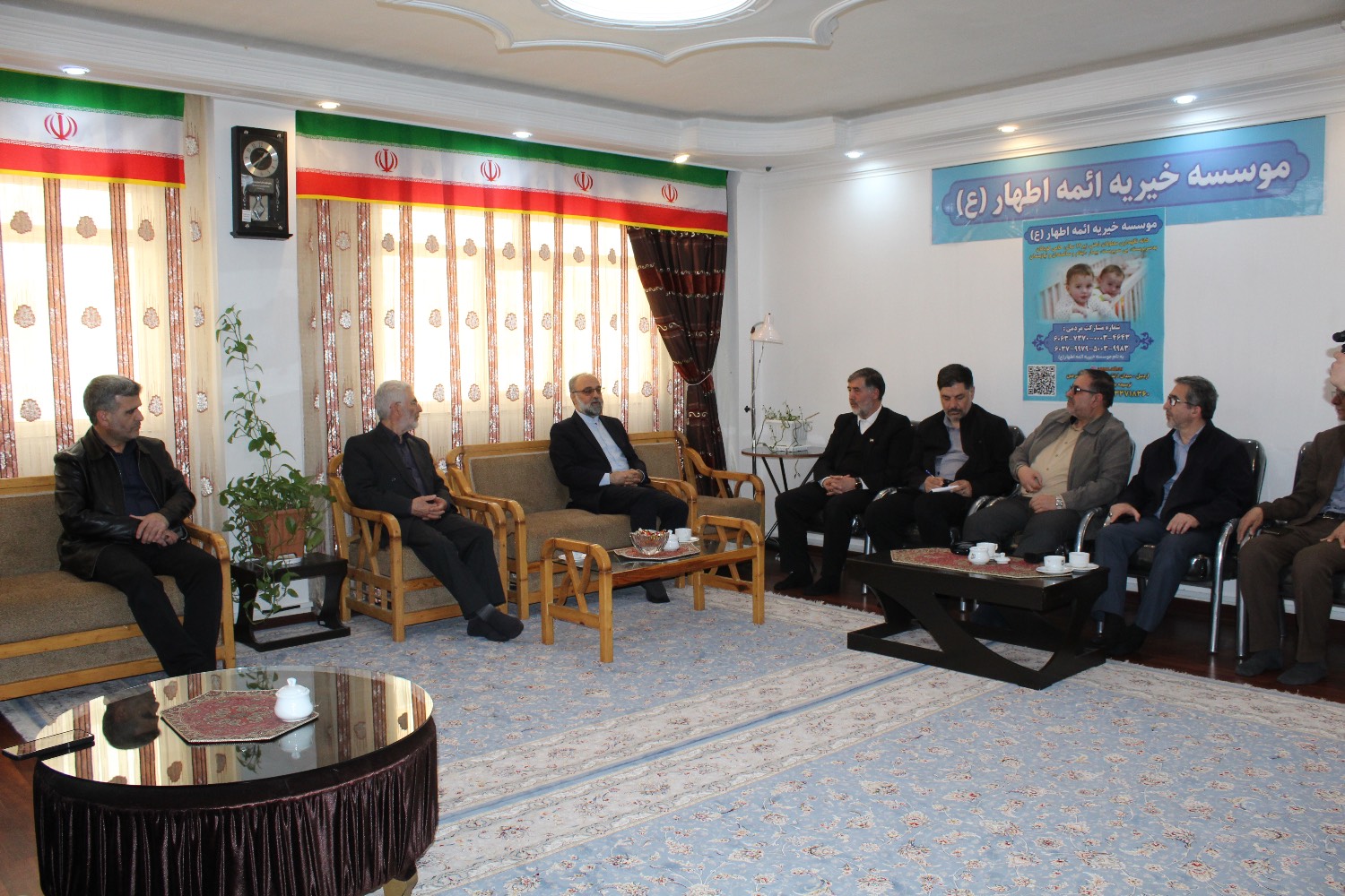 بازدید از موسسه خیریه ائمه اطهار اردبیل