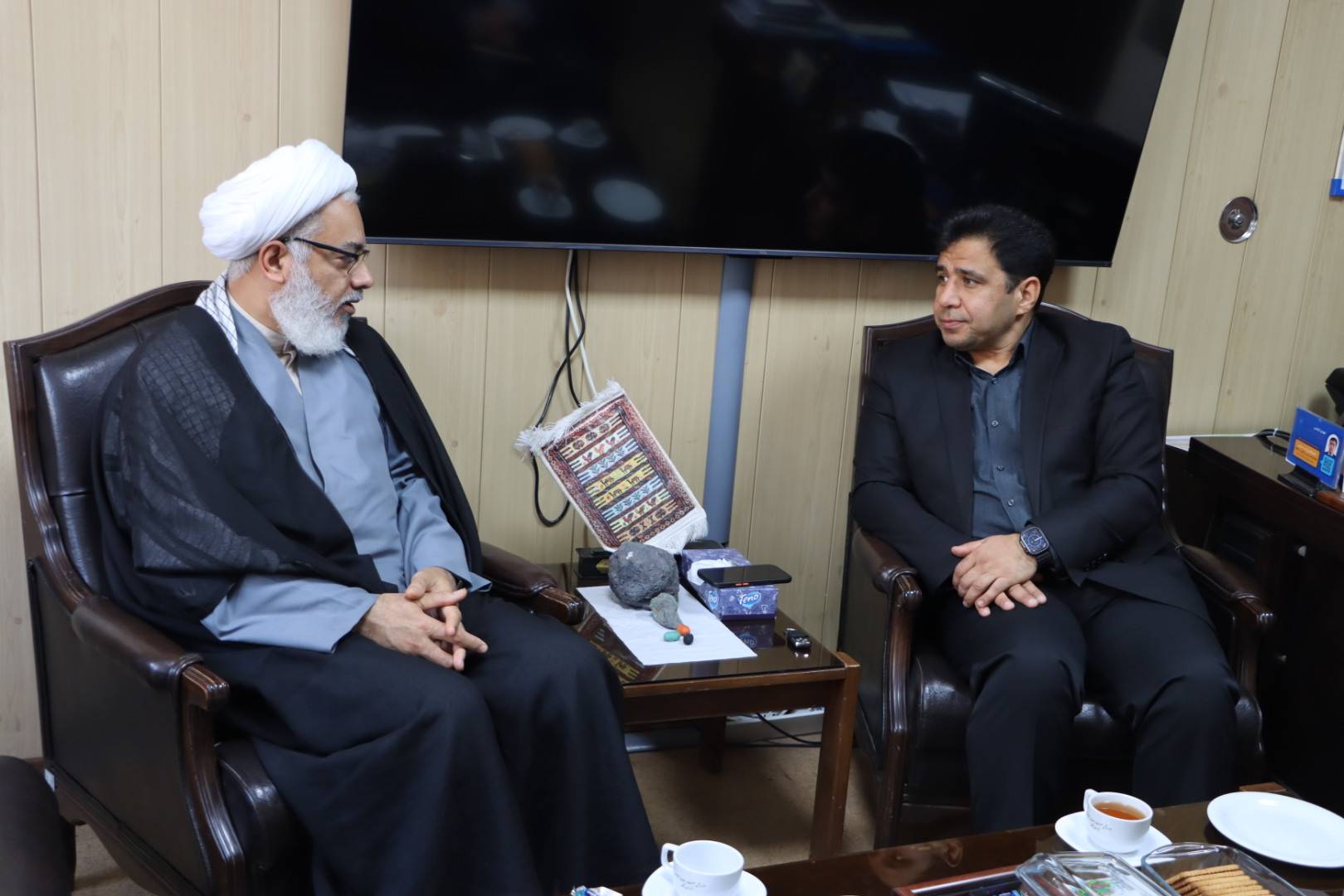 دیدار مدیر ستاد خراسان شمالی با مدیرکل سمت