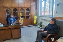 بازدید از نمازخانه های بین راهی و ادارات شهر ممقان