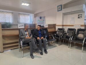 بازدید از نمازخانه های بین راهی و ادارات شهر ممقان