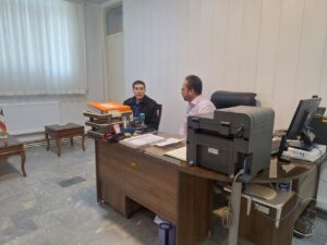 بازدید از نمازخانه های بین راهی و ادارات شهر ممقان