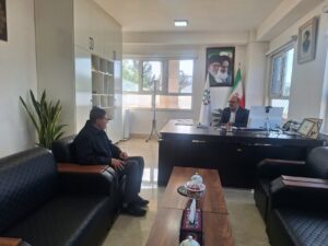 بازدید از نمازخانه های بین راهی و ادارات شهر ممقان