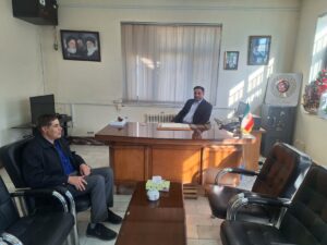 بازدید از نمازخانه های بین راهی و ادارات شهر ممقان