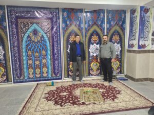 بازدید از نمازخانه های بین راهی و ادارات شهر ممقان