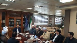 نشست شورای اقامه نماز اداره کل تعاون، کار و رفاه اجتماعی استان