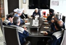 جلسه شورای اقامه نماز شرکت پالایش نفت تبریز