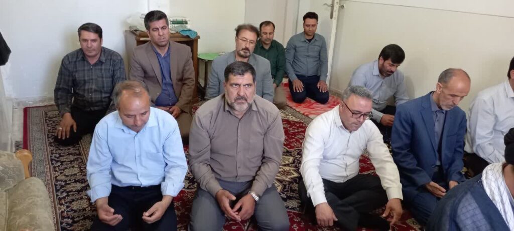جلسه شورای اقامه نماز اداره محیط زیست شهرستان خدابنده برگزار شد