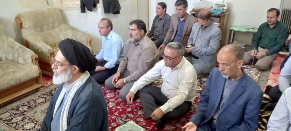 جلسه شورای اقامه نماز اداره محیط زیست شهرستان خدابنده برگزار شد