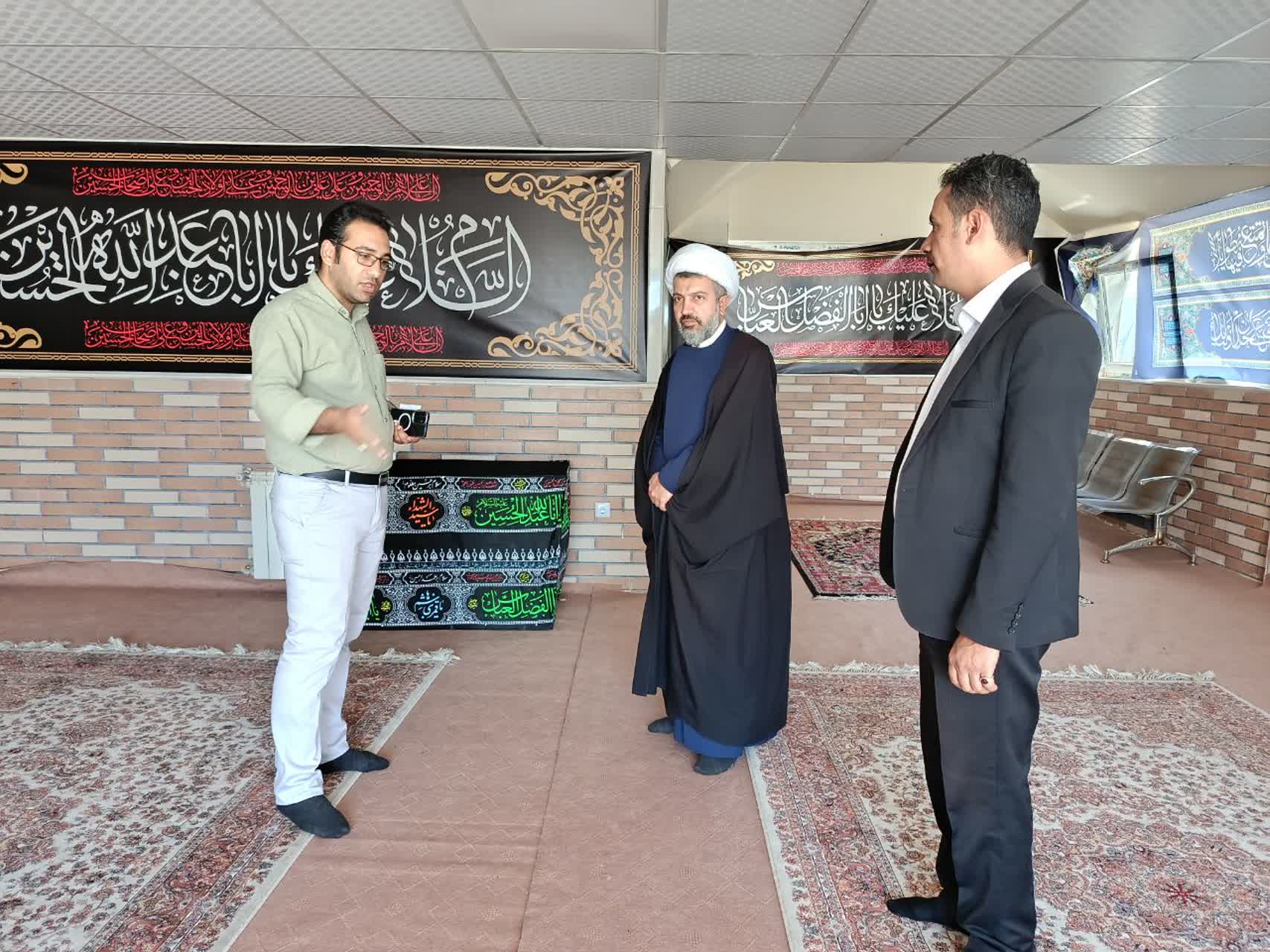 بازدید مدیر ستاد اقامه نماز از فعالیتهای فرهنگی آرامستان زنجان
