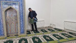 بازدید از نمازخانه های بین راهی و مجتمع های خدمات رفاهی آزاد ارس
