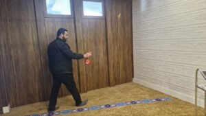بازدید از نمازخانه های بین راهی و مجتمع های خدمات رفاهی آزاد ارس