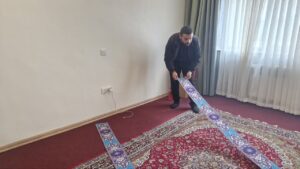بازدید از نمازخانه های بین راهی و مجتمع های خدمات رفاهی آزاد ارس