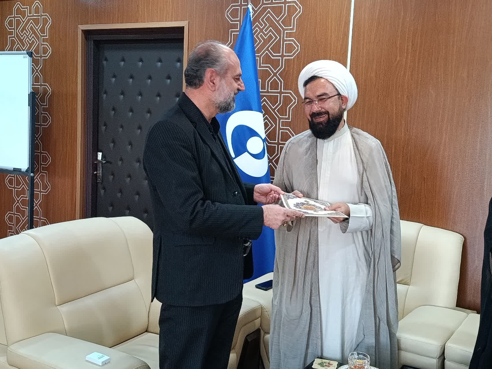 دیدار مدیر ستاد اقامه نماز استان سمنان با مدیرکل صدا و سیمای مرکز سمنان