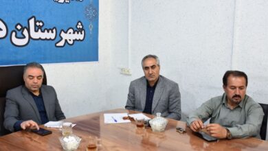  شورای اقامه نماز آموزش و پرورش شهرستان دیواندره برگزار شد