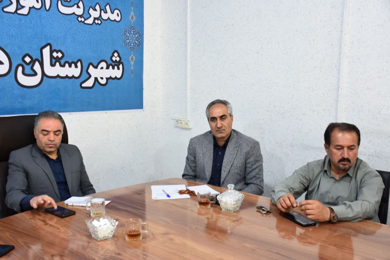  شورای اقامه نماز آموزش و پرورش شهرستان دیواندره برگزار شد