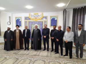 افتتاح نمازخانه شهرک صنعتی سلفچگان با حضور مدیران استانی و محلی